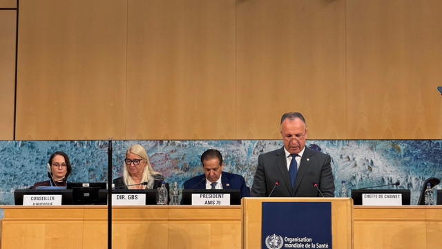 Ministrul Sănătății a reafirmat la Geneva angajamentul R. Moldova pentru consolidarea sistemului național de sănătate 