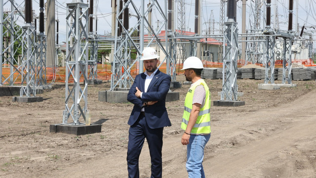 Ministrul Energiei a solicitat respectarea termenului de finalizare a lucrărilor la Stația Electrică Chișinău

