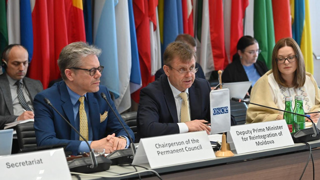 Valeriu Chiveri a reafirmat la reuniunea Consiliului permanent al OSCE angajamentul Republicii Moldova pentru soluționarea pașnică a conflictului transnistrean