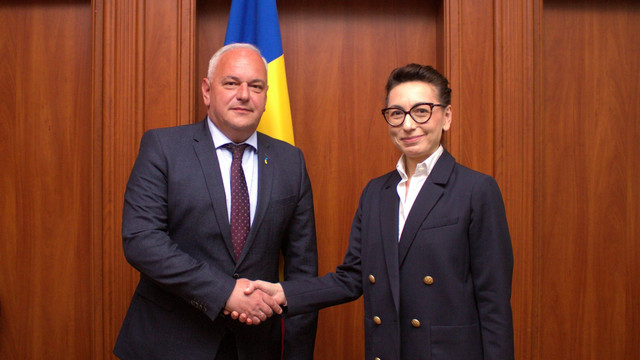 Implementarea proiectelor comune în cadrul formatului „Triunghiul Odesa”, discutată de secretara de stat a MAE, Corina Călugăru și ambasadorul Paun Rohovei