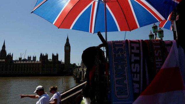 Record istoric de căldură în Marea Britanie: Peste 34,8 grade Celsius în luna mai
