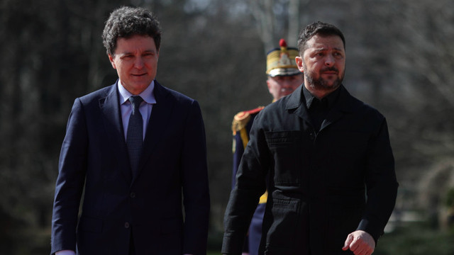Nicușor Dan, discuție cu Volodimir Zelenski: „Am convenit să accelerăm cooperarea privind producția în comun de drone”