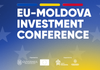 Prima Conferință investițională Republica Moldova – Uniunea Europeană, organizată astăzi la Chișinău. Comisara europeană Marta Kos este invitata specială a evenimentului