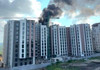 Explozie într-un bloc în construcție din Durlești. Patru echipaje de pompieri și salvatori au intervenit 