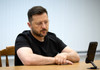 Volodimir Zelenski a vorbit cu emisarii americani în timpul unei escale pe Aeroportul din Chișinău