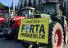 Fermierii din Fălești ies la protest cu tehnica și utilajele agricole
