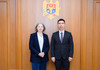Mihai Popșoi, în dialog cu noua șefă a Misiunii de Parteneriat a UE în R. Moldova, Kirsten Joppe. Consolidarea capacităților de gestionare a crizelor, pe agendă