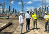 Dorin Junghietu, în vizită la Stația Electrică Chișinău: Energizarea obiectivului este planificată până la sfârșitul lunii