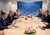 FOTO | Republica Moldova își reafirmă rolul de partener în sprijinul Ucrainei la reuniunea de la Bruxelles 