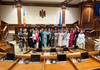Tineri din șapte țări și profesori americani au vizitat Parlamentul Republicii Moldova în această săptămână (FOTO)