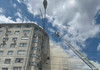 FOTO | Incendiu la mansarda unui bloc din Chișinău. Două persoane au avut nevoie de îngrijiri medicale