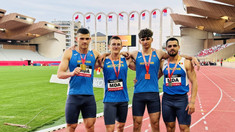 R. Moldova revine cu aur și opt medalii de la competiția de atletism din Monaco


