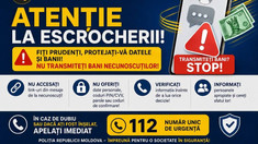 Poliția: 25 de cazuri de fraudă telefonică într-o singură zi. Prejudiciul se ridică la peste 2 milioane de lei 