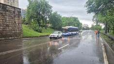 Unele străzi din Chișinău ar putea fi închise temporar din cauza ploilor puternice