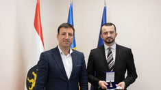 Șeful Poliției Naționale întrevedere cu atașatul de afaceri interne al Ambasadei României, la final de mandat în Republica Moldova (FOTO)

