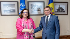 Igor Grosu a mulțumit reprezentantei UNICEF în R. Moldova, Maha Damaj, pentru sprijinul acordat reformelor sociale și protecției copilului

