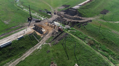 Lucrările la podul peste râul Răuțel, finalizate în proporție de peste 50% (FOTO)
 