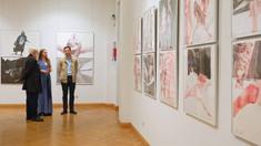 Expoziția personală „Mircia Dumitrescu. Gravură, desen, sculptură”, la Muzeul Național de Artă al Moldovei (FOTO)