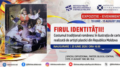 Expoziție dedicată costumului tradițional românesc, deschisă la Biblioteca Națională

