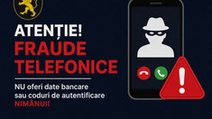 Fraudele telefonice fac noi victime: 13 persoane au rămas fără peste un milion de lei