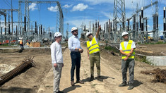 Dorin Junghietu, în vizită la Stația Electrică Chișinău: Energizarea obiectivului este planificată până la sfârșitul lunii (FOTO)