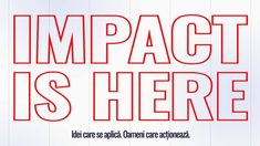 „IMPACT IS HERE”. Antreprenori, antreprenori sociali, jurnaliști, lideri de organizații, oameni din business, artă și film vor avea „o zi de conversații care contează”, la Chișinău
