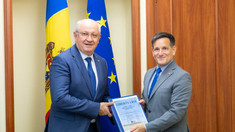 Studiul de pre-fezabilitate pentru linia Strășeni–Gutinaș a fost finalizat. Alexandru Munteanu: „Parteneriatul cu SUA produce rezultate concrete pentru securitatea energetică a R. Moldova” (FOTO) 