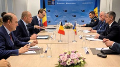 FOTO | Republica Moldova își reafirmă rolul de partener în sprijinul Ucrainei la reuniunea de la Bruxelles 