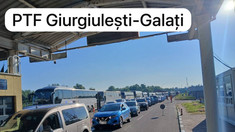 Trafic intens la PTF Giurgiulești-Galați. Autoritățile recomandă puncte alternative de traversare