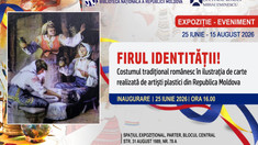 ICR „Mihai Eminescu” la Chișinău inaugurează expoziția „Firul identității! Costumul tradițional românesc în ilustrația de carte realizată de artiști plastici din Republica Moldova”