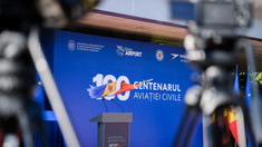 GALERIE FOTO | 100 de ani de aviație civilă în R. Moldova. Cristian-Leon Țurcanu: „Este un moment de recunoaștere a activității profesioniștilor din domeniu de pe cele două maluri ale Prutului”