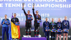 Rezultat istoric la tenis de masă pentru R. Moldova: Alexandra Chiriacova a cucerit medalia de bronz la Campionatele Europene


