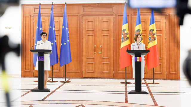Maia Sandu și Marta Kos au discutat următorii pași în procesul de aderare la UE: „Noi suntem gata”
