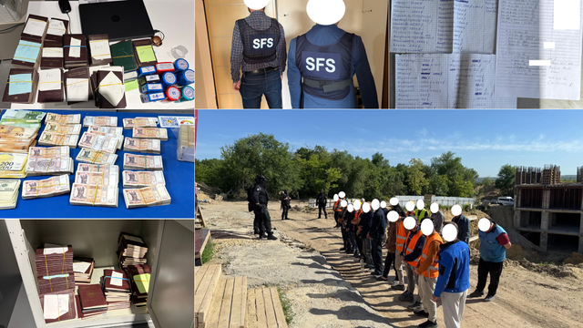 Percheziții la o companie de construcții într-un dosar de evaziune fiscală și spălare de bani de peste 4,4 milioane de lei (VIDEO)