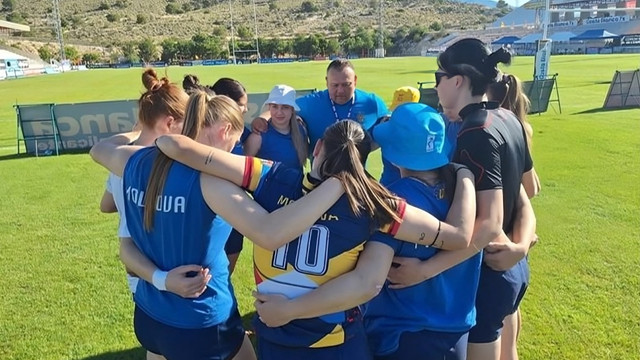 Naționala feminină de rugby 7 debutează cu victorie la Campionatul European
