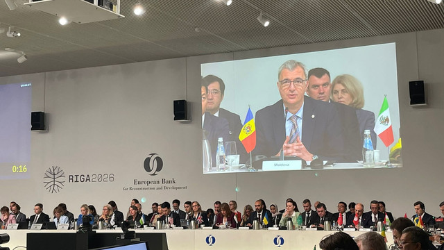 Republica Moldova își reafirmă sprijinul pentru reconstrucția Ucrainei și cooperarea regională la reuniunea BERD de la Riga

