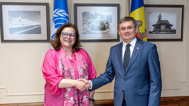 Igor Grosu, întrevedere cu reprezentanta UNICEF la Chișinău: „Mulțumesc pentru sprijinul oferit copiilor din Republica Moldova”