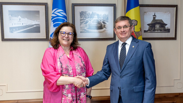 Igor Grosu a mulțumit reprezentantei UNICEF în R. Moldova, Maha Damaj, pentru sprijinul acordat reformelor sociale și protecției copilului

