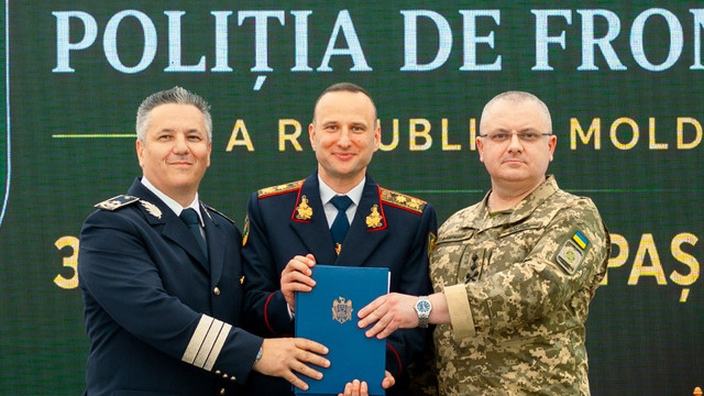Poliția de Frontieră împlinește 34 de ani: Republica Moldova, România și Ucraina au semnat o declarație comună 
 