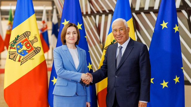 Maia Sandu a avut o convorbire telefonică cu Președintele Consiliului European, António Costa. Summitul UE–Moldova, pe agenda discuțiilor