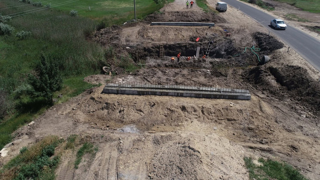 Podul de pe traseul Ceadîr-Lunga–Taraclia, reconstruit în proporție de 40%