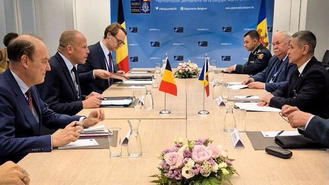 FOTO | Republica Moldova își reafirmă rolul de partener în sprijinul Ucrainei la reuniunea de la Bruxelles 