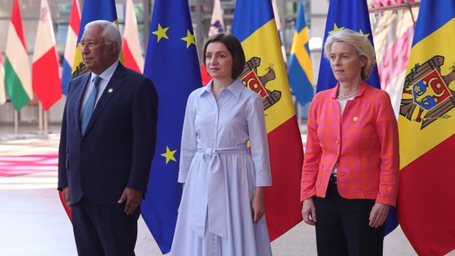VIDEO | Maia Sandu, la Summitul UE – R. Moldova: „Perspectiva aderării ne oferă puterea de a face schimbări importante și de a obține rezultate”

