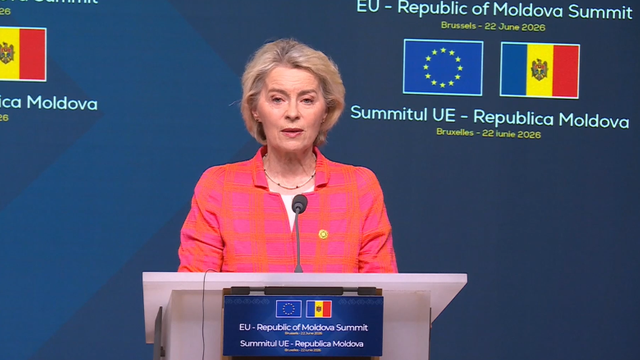 Ursula von der Leyen: UE pregătește un nou pachet de 120 de milioane de euro pentru securitatea R. Moldova
