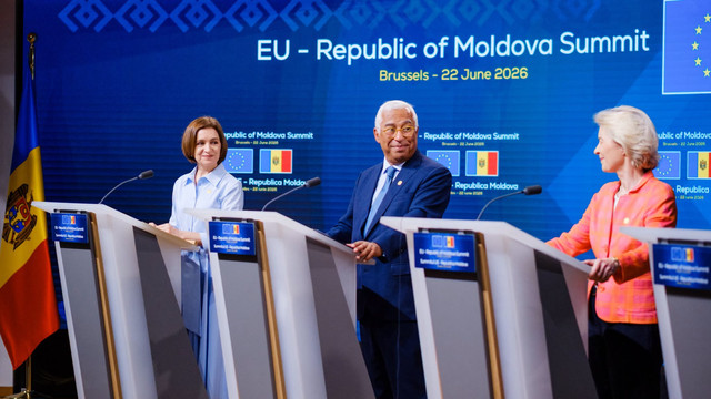 Ursula von der Leyen, după Summitul UE - R. Moldova: Încă 523 milioane de euro ar putea fi deblocate până la sfârșitul anului, dacă R. Moldova va implementa reformele asumate