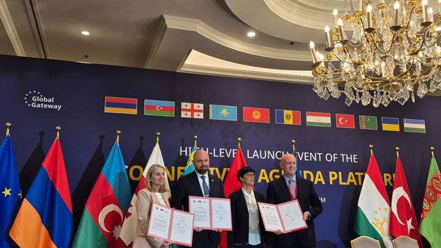 Platforma Agendei de Conectivitate a UE, lansată la Bruxelles: Republica Moldova își consolidează rolul de hub logistic regional prin noi proiecte de infrastructură

