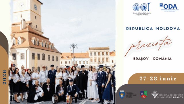 Circa 50 de companii autohtone vor participa la Expoziția „Republica Moldova prezintă”, organizată la Brașov