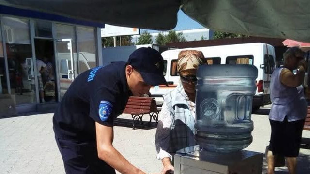 Peste 1500 de persoane au solicitat ajutor la corturile anticaniculă instalate de IGSU