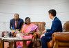 Mihai Popșoi a avut o întrevedere cu președinta Republicii India, Droupadi Murmu. „Pentru Republica Moldova India este un partener important”