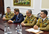 Noul atașat român, colonel Răzvan-Dumitru Gabor, prezentat la Ministerul Apărării. Cooperarea militară moldo-română, pe agenda discuțiilor


